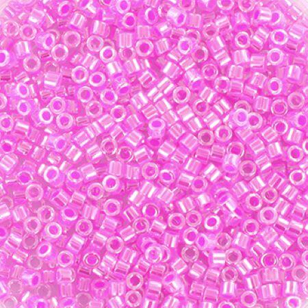 Perles MIYUKI Rose - Delicate 11/0 - N°247 - Ceylon Hot Pink