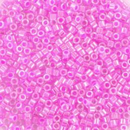 Perles MIYUKI Rose - Delicate 11/0 - N°247 - Ceylon Hot Pink