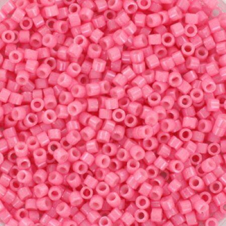 Perles MIYUKI Rose - Delicate 11/0 - N°1371 - Carnation Pink Opaque Rose 