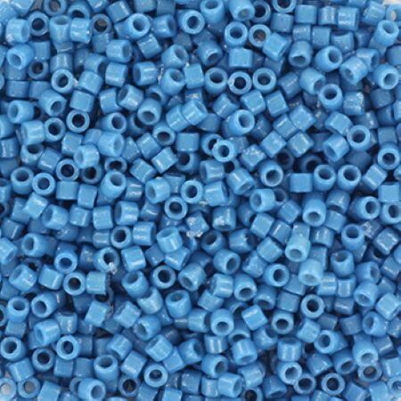 Perles MIYUKI Bleu - Delicate 11/0 - N°2135 - Juniper Berry Duracoat Opaque Dyed