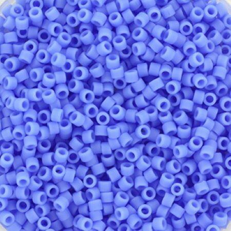 Perles MIYUKI Bleu - Delicate 11/0 - N°760 - Periwinkle Opaque Matte
