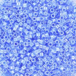 Perles MIYUKI Bleu - Delicate 11/0 - N°240 - Sky Blue Ceylon Dark 