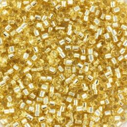 Perles MIYUKI Or - Delicate 11/0 - N°1212 - Silverlined Crystal Ivory