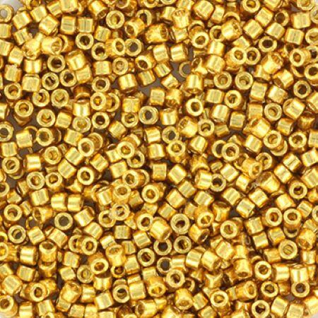 Perles MIYUKI Or - Delicate 11/0 - N°1832- Duracoat Galvanized Gold