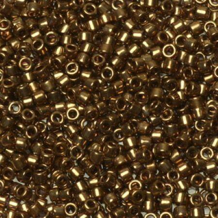 Perles MIYUKI Bronze - Delicate 11/0 - N°22L - Metallic Light Bronze