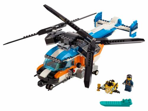 Lego Creator - HELICOPTERE A DOUBLE HELICE 31096