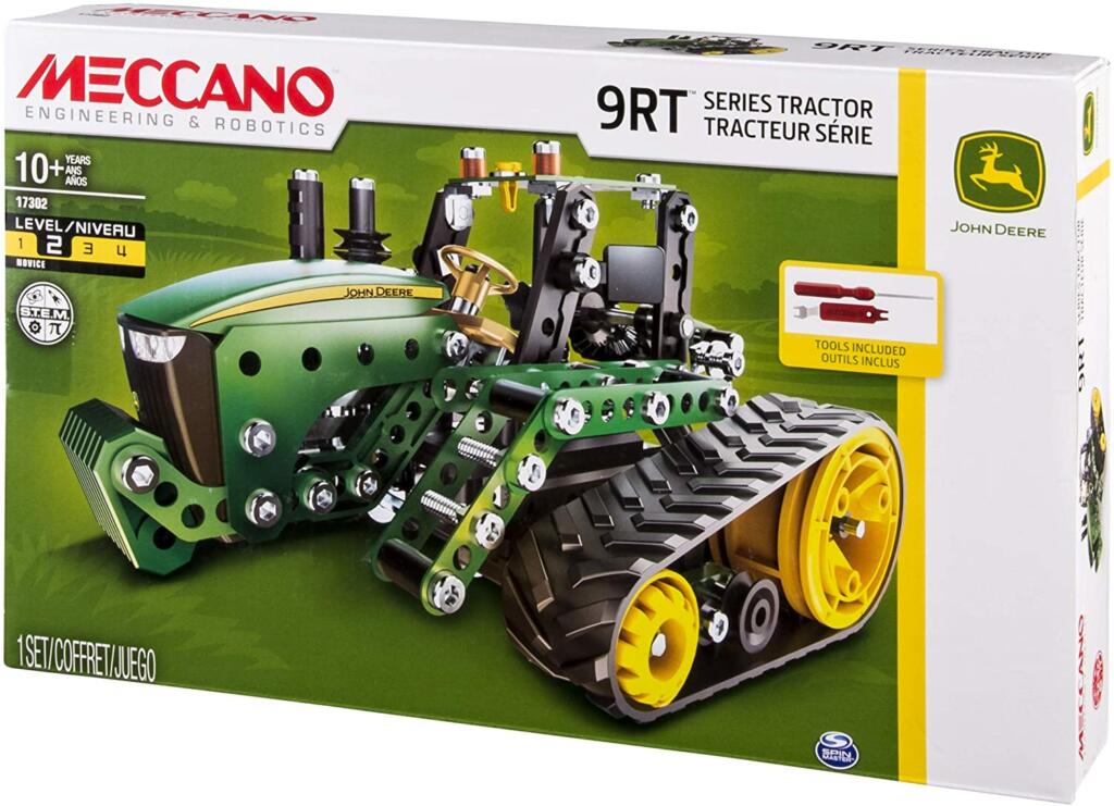 Meccano jeu de construction pour enfant à partir de 10 ans Meccano Tracteur  9RT John Deere - Vos loisirs 88