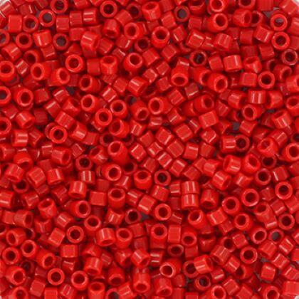 Perles MIYUKI Rouge - Delicate 11/0 - N°723 - Opaque red