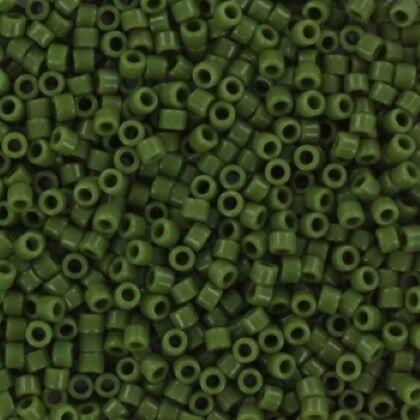 Perles MIYUKI Vert - Delicate 11/0 - N°1135 - Avocado Opaque 