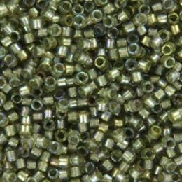 Perles MIYUKI Vert - Delicate 11/0 - N°2378 - Fancy Lined Willow