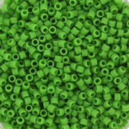 Perles MIYUKI Vert - Delicate 11/0 - N°754 - Green Matte Opaque