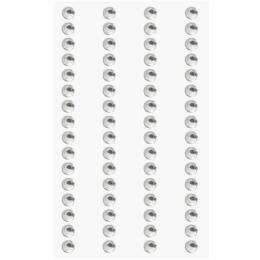 Planche de STRASS - CRYSTAL 5mm Argent 