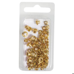 Oeillets 4 et 8 mm (x75)  - OR