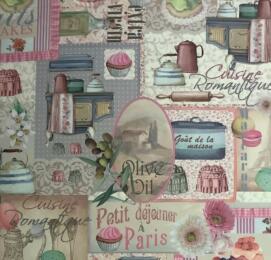 Papier Fantaisie Cartonnage RENKALIK - KITCHEN CUISINE