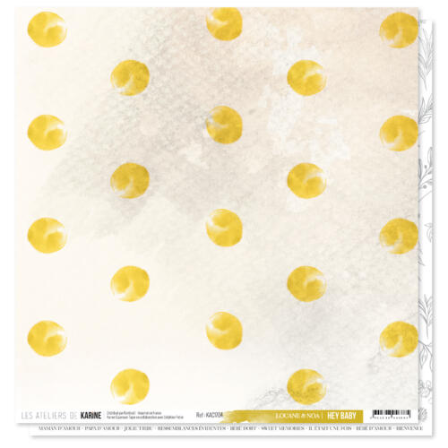 Les Ateliers de Karine - HEY BABY - N°4 LOUANE &NOA