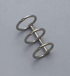 Reliure - 3  ANNEAUX ARGENT diam Int 2cm