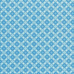 Papier Fantaisie Cartonnage 100% Coton - MIZUKI Ivoire/Bleu