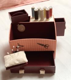 Kit de Cartonnage : LA BOITE COUTURE