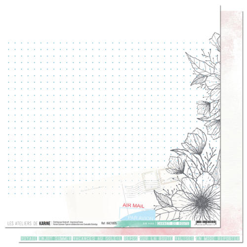 Les Ateliers de Karine - CARNET DE ROUTE - Air Mail N°5