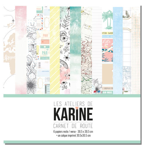 Les Ateliers de Karine - CARNET DE ROUTE LE KIT
