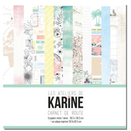 Les Ateliers de Karine - CARNET DE ROUTE LE KIT
