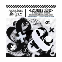 Embellissement en Acrylique: ESPERLUETTES - Florilèges Design