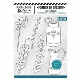 Dies Découpe Florilèges Design - POTS RUSTIQUES