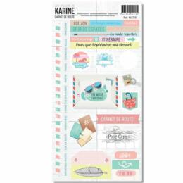 Les Ateliers de Karine - CARNET DE ROUTE Stickers 15x30