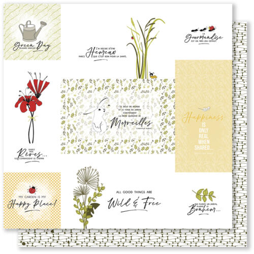 Mes P'tits Ciseaux - O JARDIN N°6