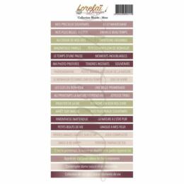 Lorelai Design - Planche Etiquettes MOTS - BLOOM