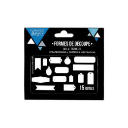 Dies Découpe Florilèges Design - 15 ETIQUETTES