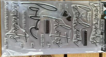 Tampons Clear - A SAVOURER ENSEMBLE  - Florilèges Design