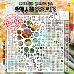 Pochoir Aall & Create - LOTZA DOTZ N°39