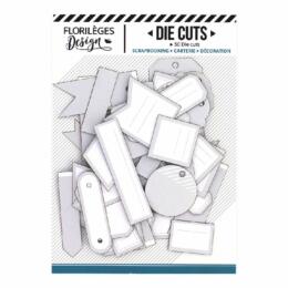 ETIQUETTES - Gris Doux - Florilèges Designs