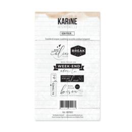 Tampons Clear - INTEMPORELLE - BON POUR...  - Les Ateliers de Karine