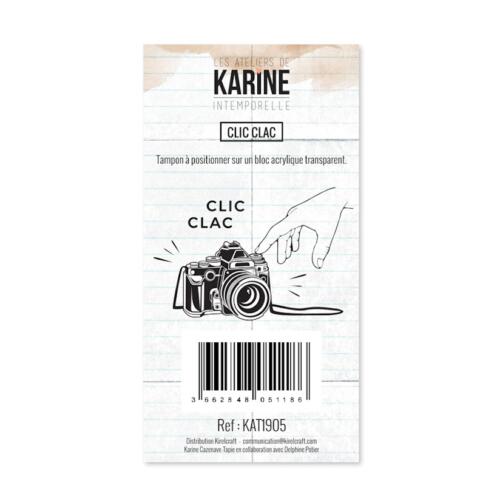 Tampons Clear - INTEMPORELLE - CLIC CLAC  - Les Ateliers de Karine