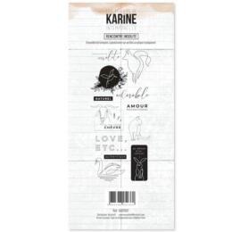 Tampons Clear - INTEMPORELLE - RENCONTRE INSOLITE  - Les Ateliers de Karine