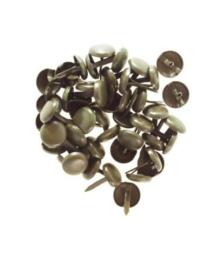 Attaches Parisiennes - BRADS 8mm MARRON (x25)