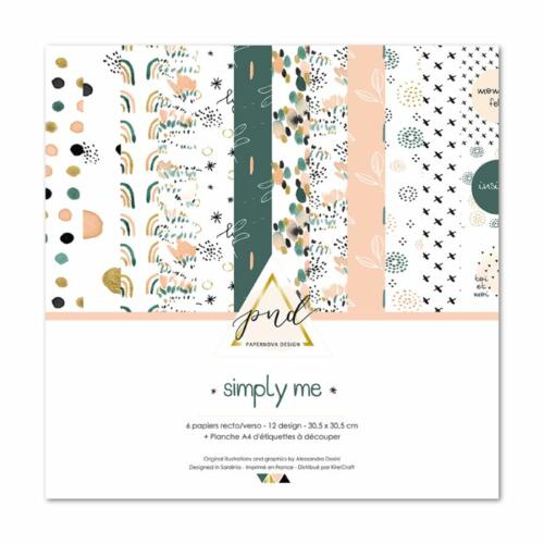 Paper Nova - SIMPLY ME - LE KIT Papiers + Etiquettes