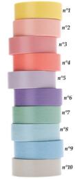 Masking Tape - NACRE - GRIS PALE N°10 -  15mmx5m