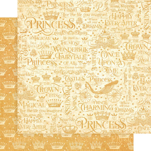 Graphic 45 - Princess Collection - If The Crown Fits
