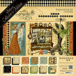 Graphic 45 - Pack Deluxe Collector 's - OLDE CURIOSITY SHOPPE