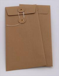 ENVELOPPES KRAFT - KRAFT  110x218mm ( x4 )