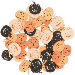 Confetti HALLOWEEN - Confetti en Bois CITROUILLES