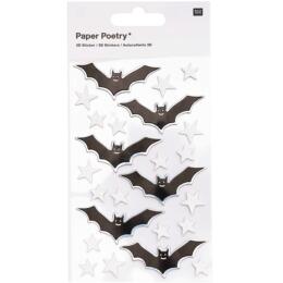 Stickers HALLOWEEN - Chauve Souris 3D 