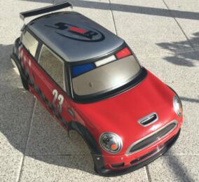 carrosserie mini peinte