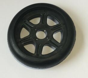 Pneu GRP MOTO 1/5ème - Avant M3 super Soft  sur Jante Noire 