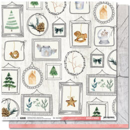 Les Ateliers de Karine - JARDIN D'HIVER - N°4 Joli Tableau 