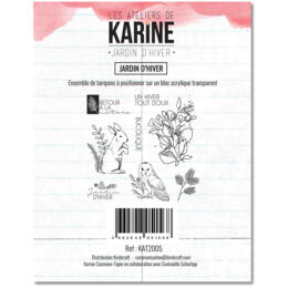 Tampon Clear - JARDIN D'HIVER - JARDIN D'HIVER - les Ateliers de Karine 