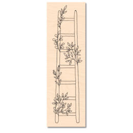 Tampon Bois - JARDIN D'HIVER - JOLIE ECHELLE - les Ateliers de Karine